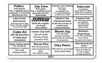 Ann Arbor Youth Soccer Association Fundraising Card (Back)