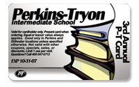 Perkins-Tryon Intermediate School Fundraising Card
