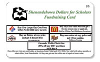 Shenendehowa Dollars for Scholars Fundrasing Card