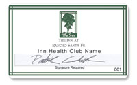 The Inn at Rancho Santa Fe Membership Card