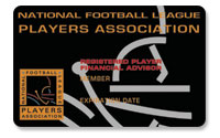 National Football League Players Association Membership Card